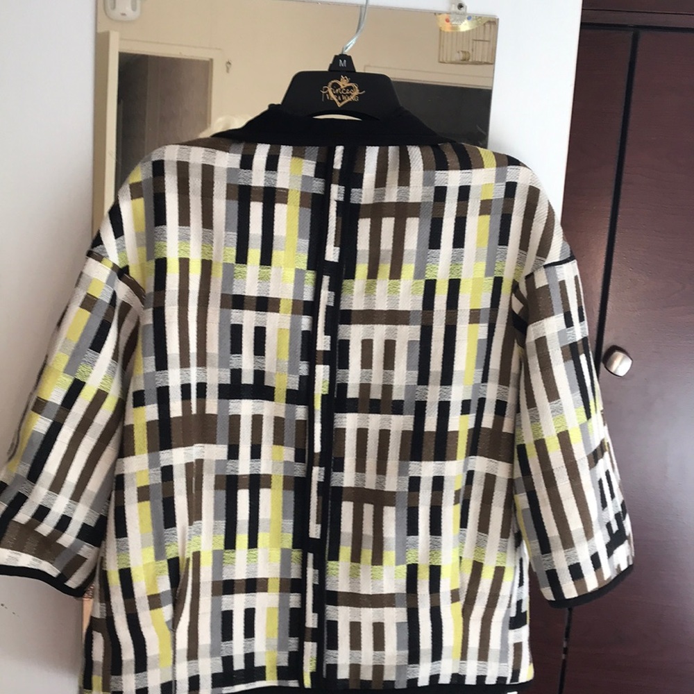 ZARA cropped blazer not too short stored in closet